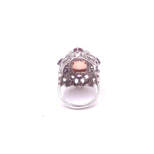 Load image into Gallery viewer, Nicky Butler SS Sunset Quartz &amp; Pink Topaz Multi Gem Ring