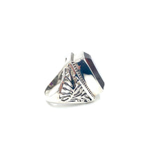 Load image into Gallery viewer, Nicky Butler SS Chrome Purple Quartz Bold Gem Ring