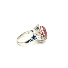 Load image into Gallery viewer, Nicky Butler Sterling Silver Sunset Quartz Doublet Star Flower Ring