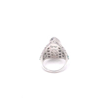 Load image into Gallery viewer, Nicky Butler SS Prasiolite Multi Gem Bold Pear Leaf Ring