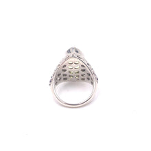 Load image into Gallery viewer, Nicky Butler SS Lemon Quartz Multi Gem Bold Pear Leaf Ring