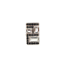 Load image into Gallery viewer, Nicky Butler SS Clear Quartz Multi Gem Geometric Ring