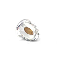 Load image into Gallery viewer, Nicky Butler SS Goldy Quartz Multi Gem Marquise Ring