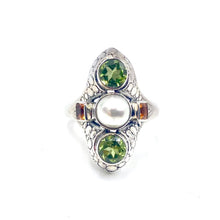 Load image into Gallery viewer, Nicky Butler SS Peridot Multi Gem Ring