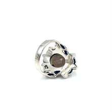 Load image into Gallery viewer, Nicky Butler SS Smokey Quartz Multi Gem Garland Ring