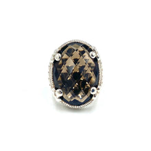 Load image into Gallery viewer, Nicky Butler SS Smokey Quartz Oval Dome Ring