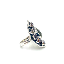 Load image into Gallery viewer, Nicky Butler SS Lemon Quartz Multi Gem Arabesque Ring