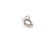 Load image into Gallery viewer, Nicky Butler SS Aqua Quartz Doublet Marquise Ribbon Ring