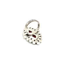 Load image into Gallery viewer, Nicky Butler SS Carnelian Multi Gem Pear Ring