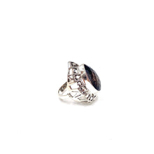 Load image into Gallery viewer, Nicky Butler SS Smokey Quartz Bold Deco Pear Ring