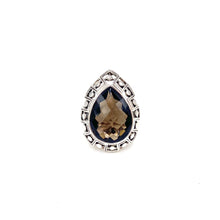 Load image into Gallery viewer, Nicky Butler SS Smokey Quartz Bold Deco Pear Ring
