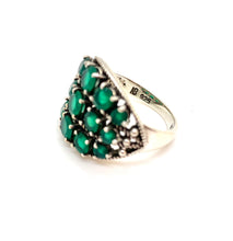Load image into Gallery viewer, Nicky Butler SS Green Chalcedony Dome Ring
