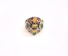 Load image into Gallery viewer, Nicky Butler SS Ethiopian Opal Leaf Band Ring