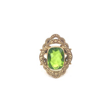Load image into Gallery viewer, Nicky Butler Bronze Peri Green Quartz Multi Gem Ring