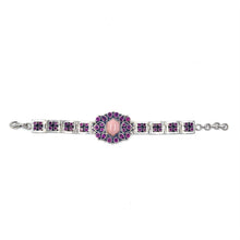 Load image into Gallery viewer, Nicky Butler SS Pink Opal &amp; Rhodolite Garnet Blossom Bracelet