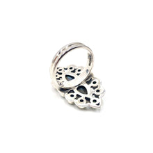 Load image into Gallery viewer, Nicky Butler SS Labradorite Multi Gem Openwork Ring