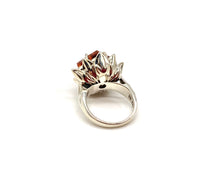 Load image into Gallery viewer, Nicky Butler Sterling Silver Sunset Quartz Doublet Star Flower Ring