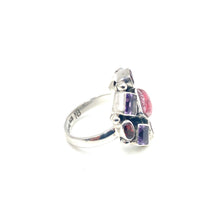 Load image into Gallery viewer, Nicky Butler SS Thulite Multi Gem Ring