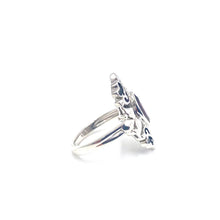 Load image into Gallery viewer, Nicky Butler SS Garnet Gem Arabesque Ring