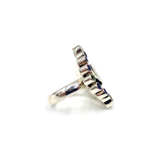 Load image into Gallery viewer, Nicky Butler SS Ruby Red Corundum Multi Gem Mandala Ring
