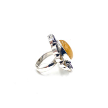 Load image into Gallery viewer, Nicky Butler SS RAJ Goldy Quartz Multi Gem Marquise Ring