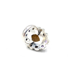 Load image into Gallery viewer, Nicky Butler SS RAJ Goldy Quartz Multi Gem Marquise Ring