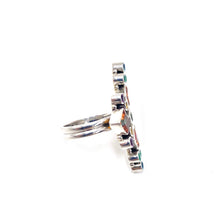 Load image into Gallery viewer, Nicky Butler SS Honey Topaz Multi Gem Ring