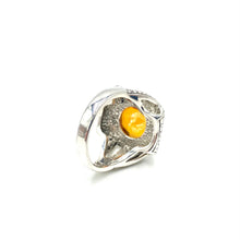 Load image into Gallery viewer, Nicky Butler SS Honey Quartz Round Gem Ring