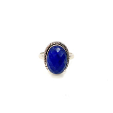 Load image into Gallery viewer, Nicky Butler SS Lapis Lazuli Oval Ring